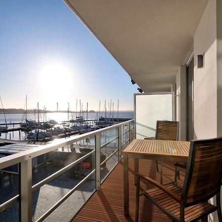 Apartment 12 - "Silbermoewe I" - Blickrichtung Yacht- Und Binnenhafenoffenes Meer Эккернфёрде Экстерьер фото