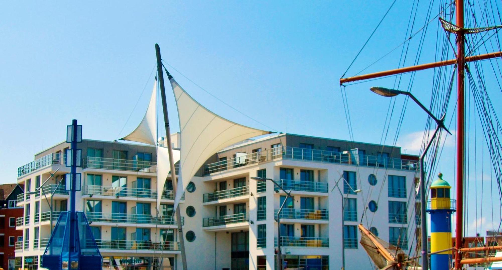 Apartment 12 - "Silbermoewe I" - Blickrichtung Yacht- Und Binnenhafenoffenes Meer Эккернфёрде Экстерьер фото